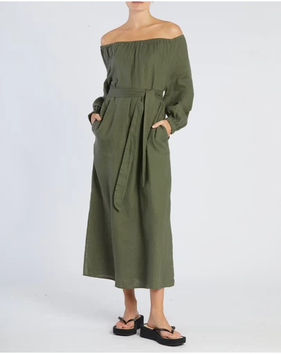 Amelius - Tala Linen Maxi Dress