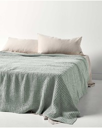 Aura Home - Waffle Bed Cover
