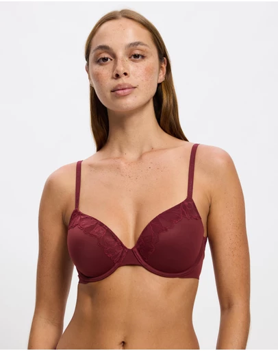 Calvin Klein - Perfectly Fit Lace Light Lined Perfect Coverage