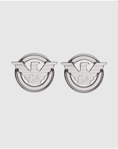 Emporio Armani - Emporio Armani Silver-Tone Earring