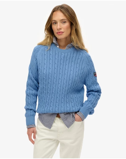 Superdry - Slouchy Cable Knit