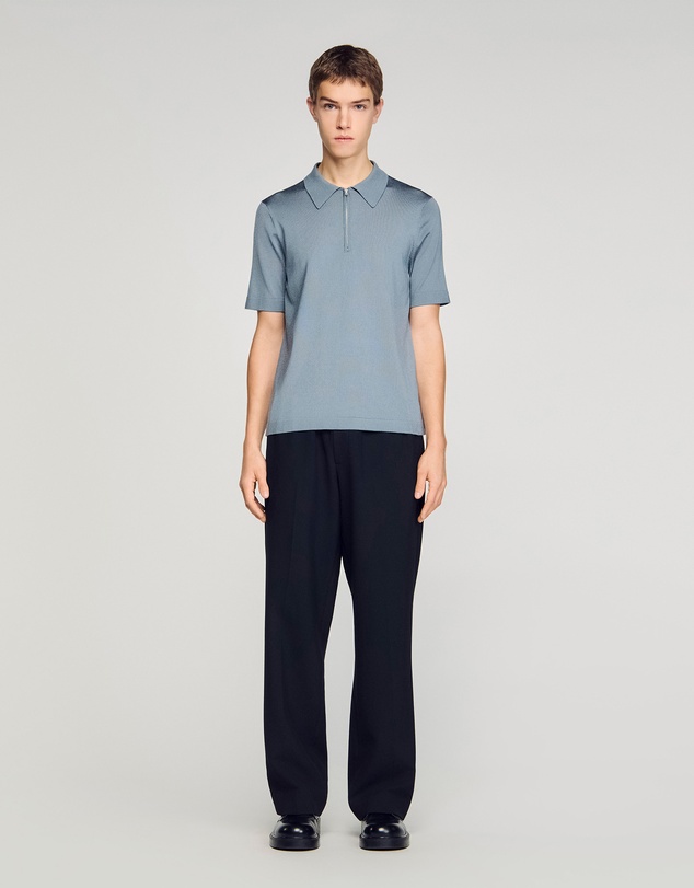 Sandro - Pablo Zip Sweater