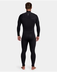 Quiksilver - Mens 3/2mm Marathon Sessions Chest Zip Wetsuit