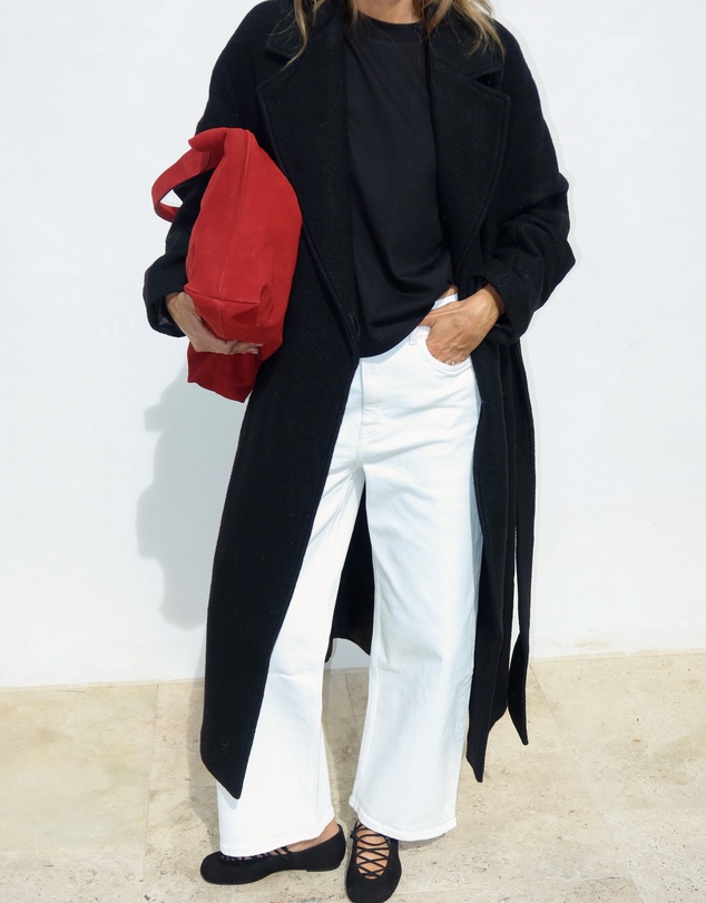 & Other Stories - Voluminous Belted Wool Coat