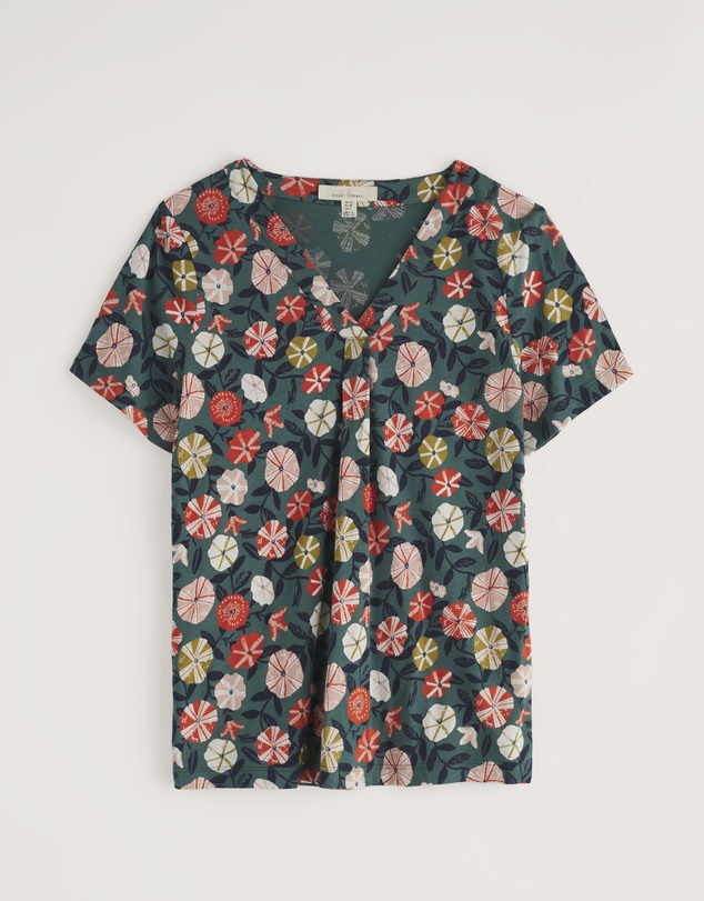 Seasalt - Barnoon Jersey Printed Short-Sleeve Top