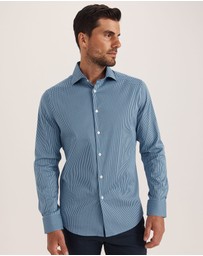 SABA - Lucian Long Sleeve Stretch Check Shirt