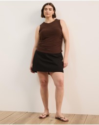 Atmos&Here Curvy - Evie Mesh Tank Top