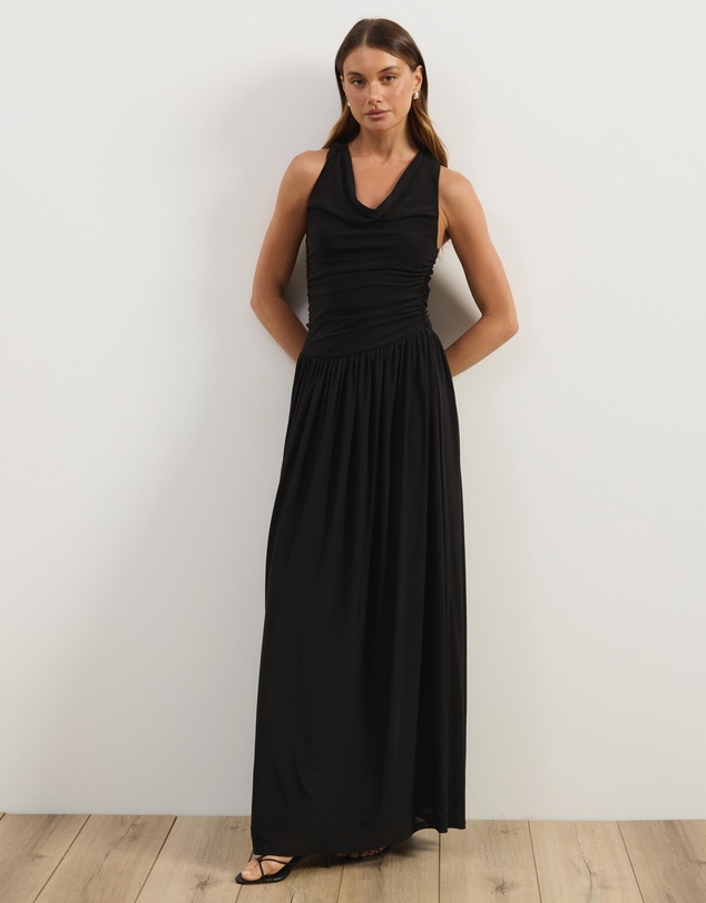 Atmos&Here - Hera Mesh Maxi Dress