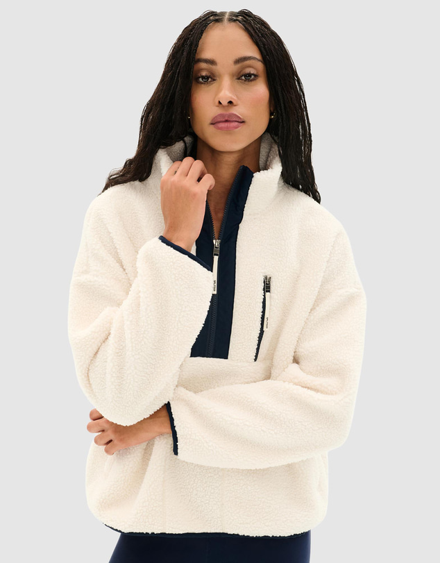 Splits59 - Reese Sherpa Half Zip Pullover