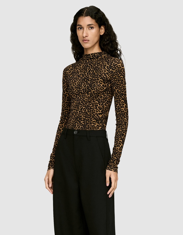 ARKET - Mock-Neck Jersey Top