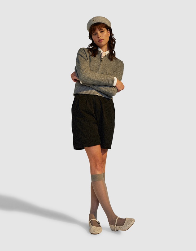 Rollie - Ballet Mary Jane Laser Flat