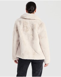 ENA PELLY - Marni Faux Fur Jacket