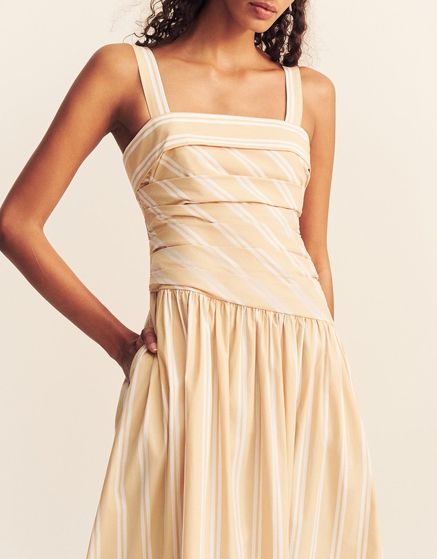 Shona Joy - Omri Square Neck Maxi Dress