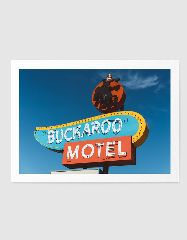 Olive et Oriel - Buckaroo Motel by Bethany Young Art Print