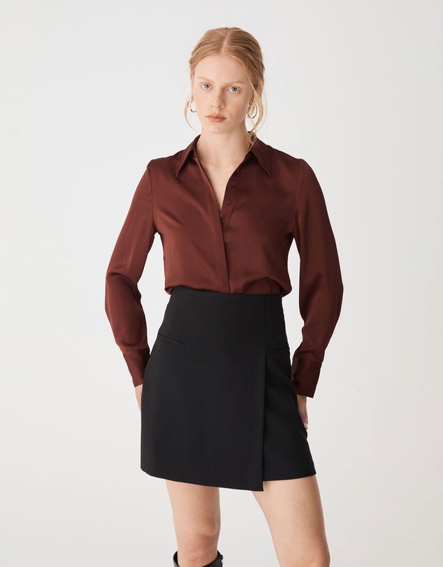 Forcast - Mae Satin Shirt