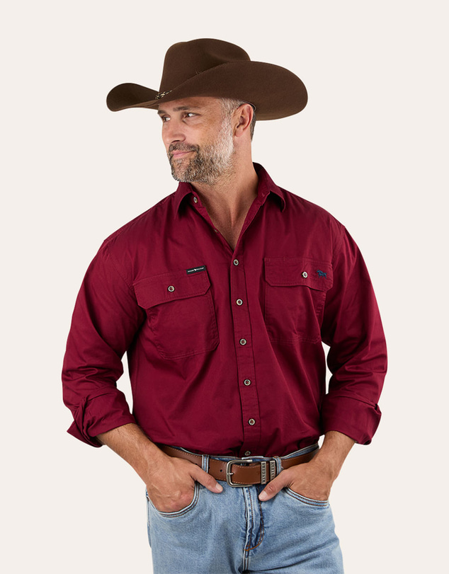 Ringers Western - King River Full Button Work Shirt