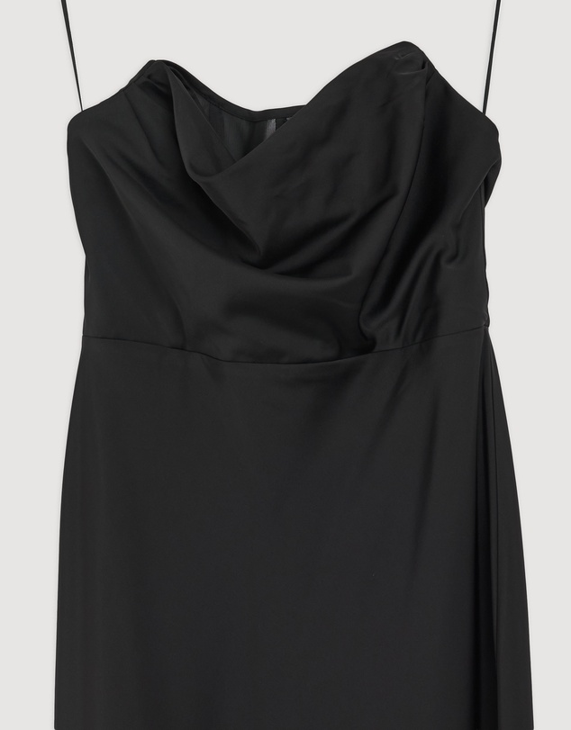 Revibe - Repaired CHANCERY Jada Strapless Corset Maxi Dress - AU 12