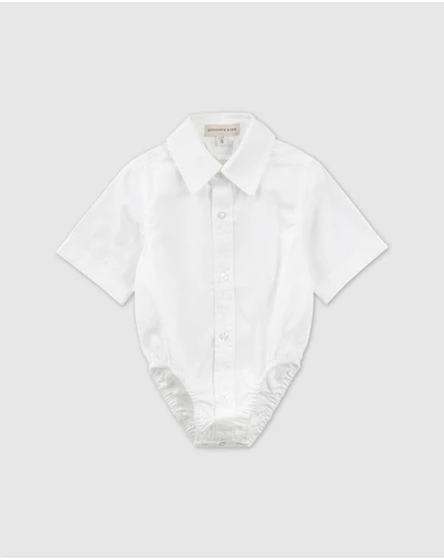 Designer Kidz - Jackson S/S Formal Romper