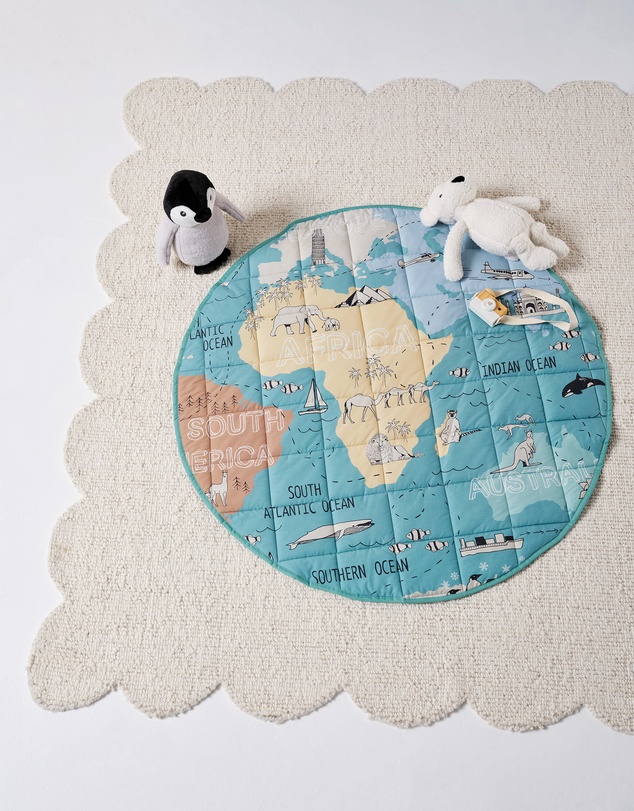 Linen House Kids - Atlas Play Mat