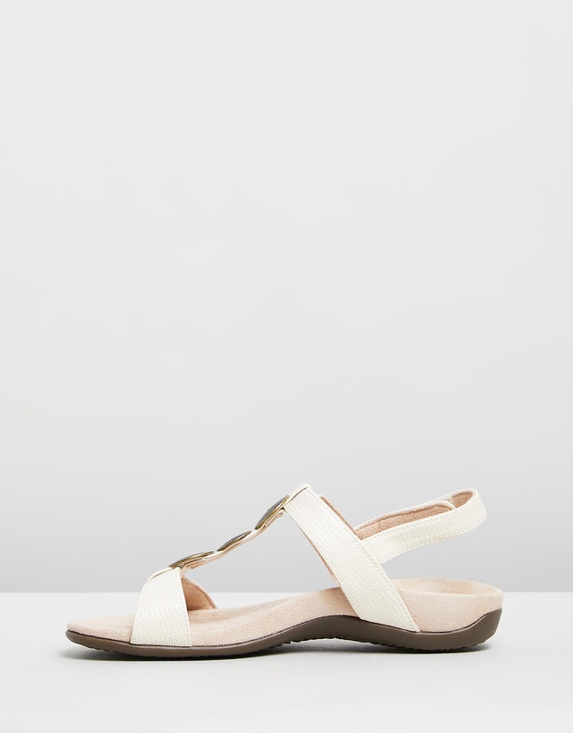 Vionic - Farra Adjustable Sandal - Cream Woven