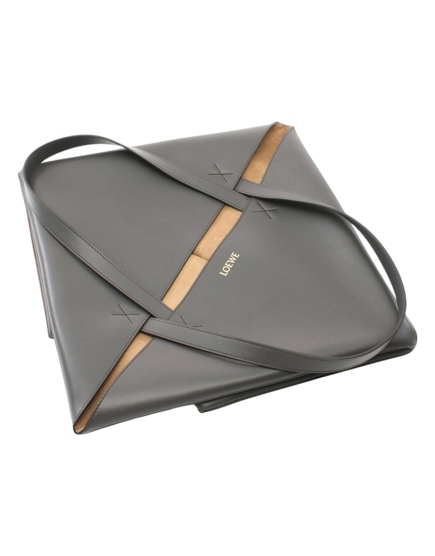 Pre-Loved by Azura Reborn - Pre-Loved Large Calfskin Puzzle Fold Tote
