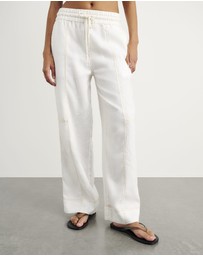 Jag - Sabine Linen Relaxed Leg Pant