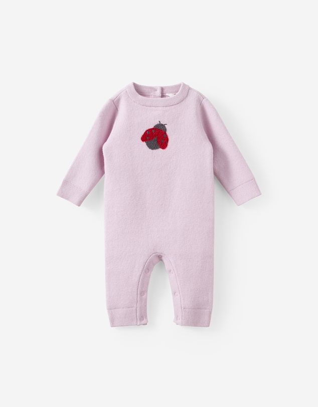 Cotton On Kids - Baby Organic Knit Long Sleeve Romper