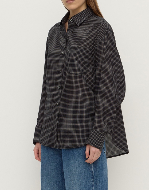 Assembly Label - Iris Check Shirt