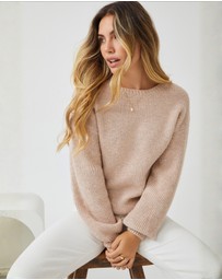 Esther & Co - Harvie Knit - Cappuccino