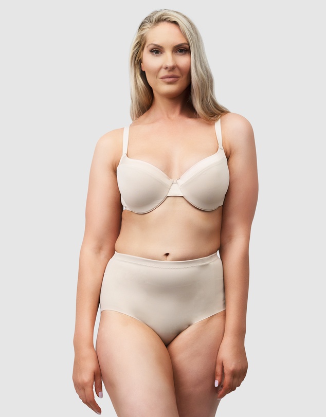 Naturana - The Wednesday Satin Trim Seamless Underwire Bra