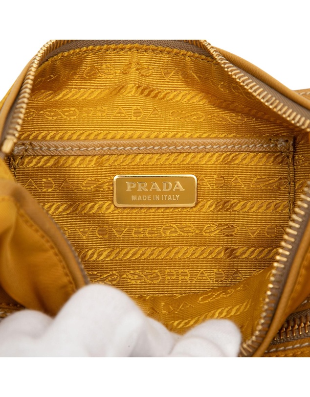 Pre-Loved by Azura Reborn - Pre-Loved Saffiano Trimmed Tessuto Handbag