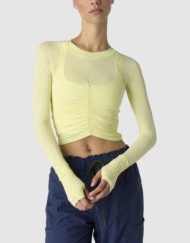 FP Movement by Free People - Tempo Ruched Long Sleeve Top