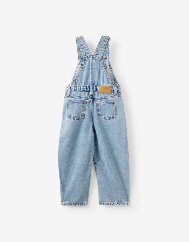 Cotton On Kids - Barrel Leg Denim Overall