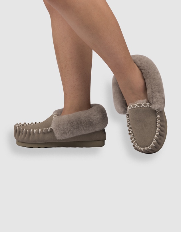AusWooli Ugg Boots - Waterloo Hand Stitched Sheepskin Moccasin