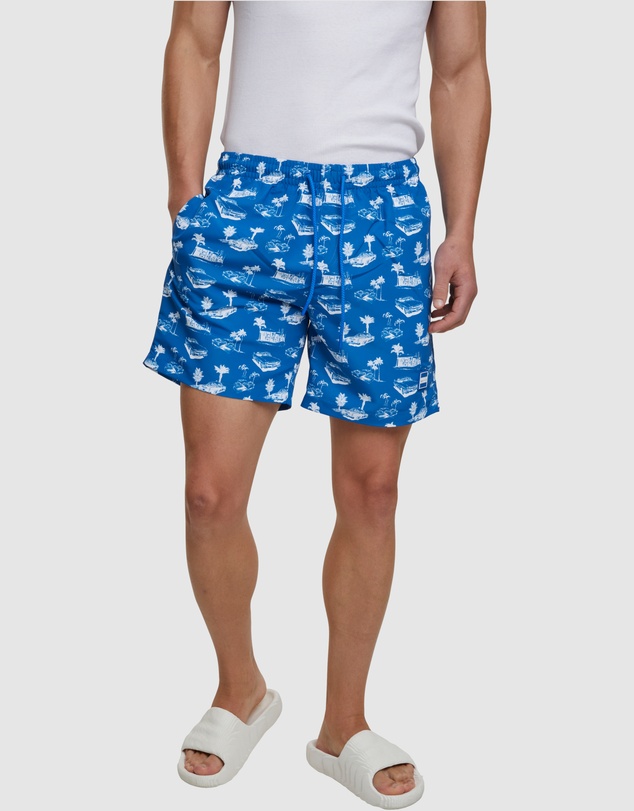 Urban Classics - Pattern Swim Shorts