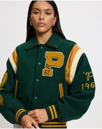 Polo Ralph Lauren - Wool-Blend Letter Jacket - ICONIC EXCLUSIVE