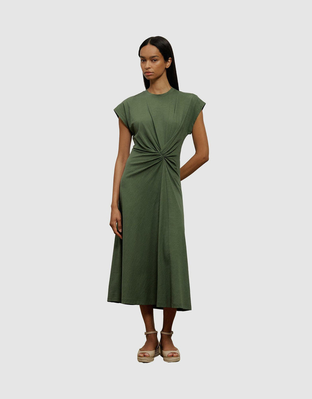 Trenery - Cotton Jersey Twist Dress