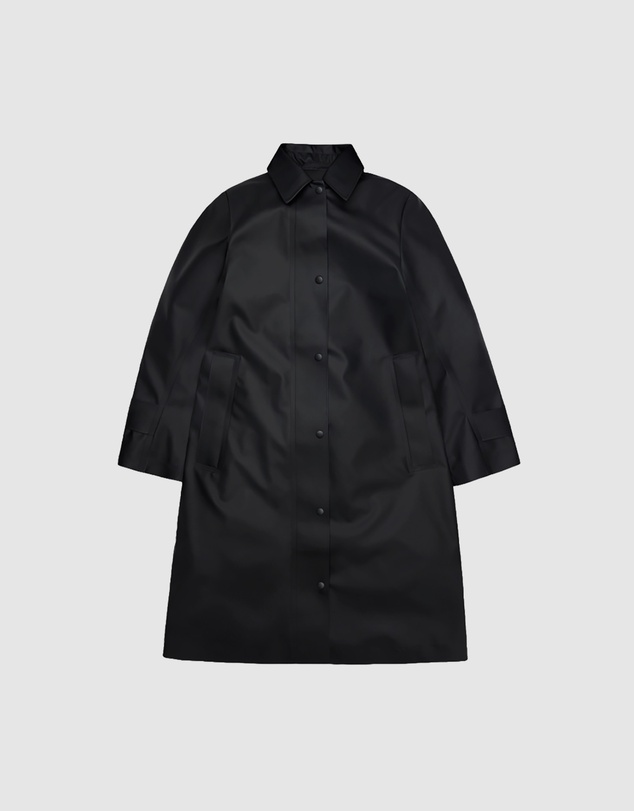 RAINS - Nara Long W Jacket Black