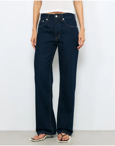 AERE - Aurelia Straight Leg Jeans