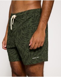 Assembly Label - Palm Print Swim Shorts