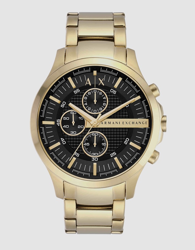 Armani Exchange - Gold Tone Chronograph Watch