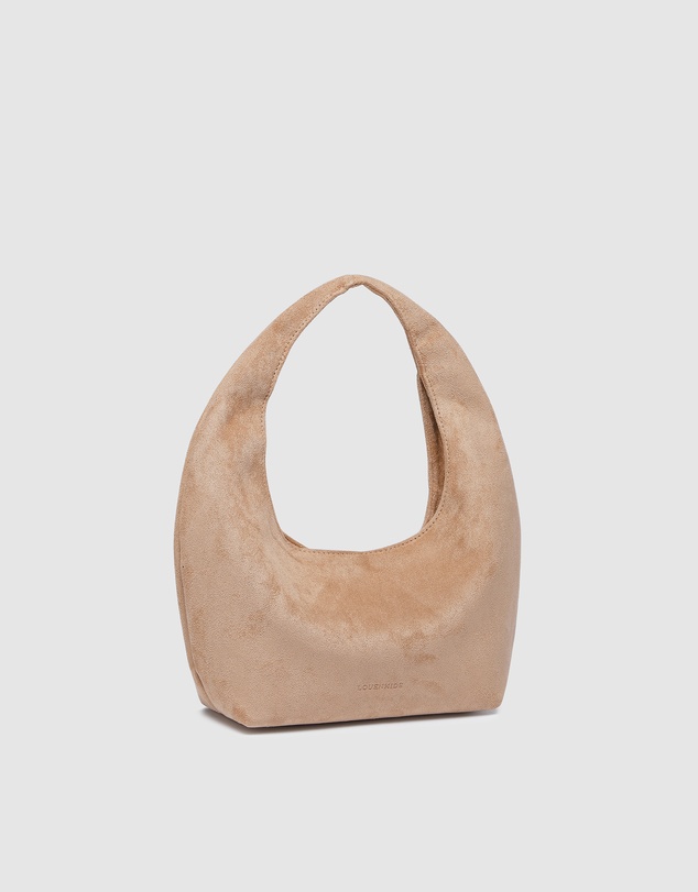 Louenhide - Mini Monaco Suedette Shoulder Bag