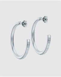 Ted Baker - CLANCI: Medium Crystal Hoop Earrings