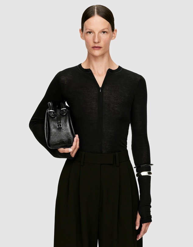 ARKET - Half-Zip Wool Top