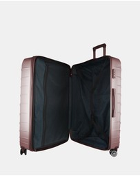 Pierre Cardin - Pierre Cardin Palais Hard Shell Medium and Cabin 2-Piece Set + Luggage Tag