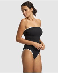 Seafolly - Beach Bound DD Bandeau One Piece