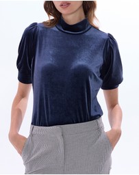 Marcs - Vanessa Velvet Top