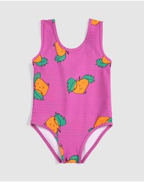 Bobo Choses - Tangerine All Over Swimsuit - Babies