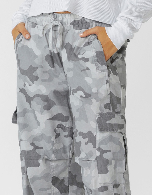 Lorna Jane - Authentic Washed Camo Cargo Pants