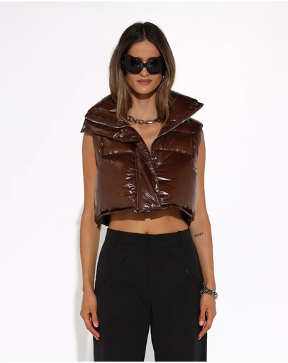 BY.DYLN - Shae Cropped Vest
